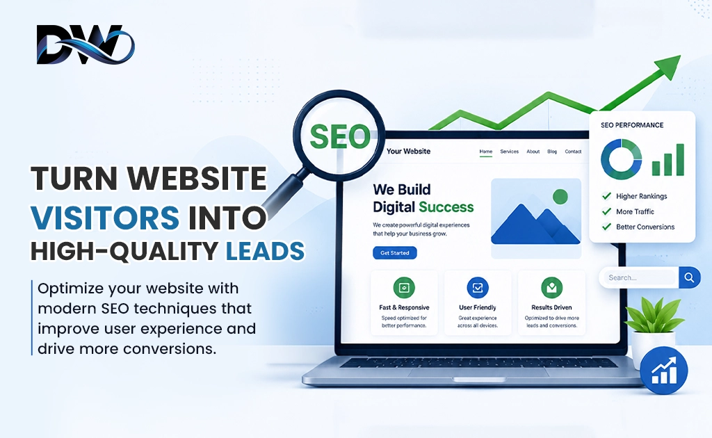 Turn Website visitors into High-Quality Leads