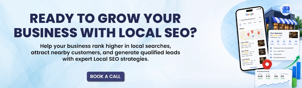 Business owner improving local search visibility with expert SEO services