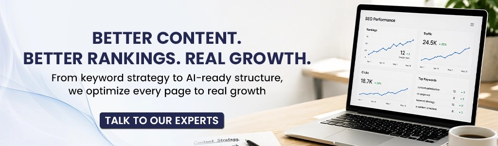 For Better SEO Content Optimization Connect Digital Works Solution